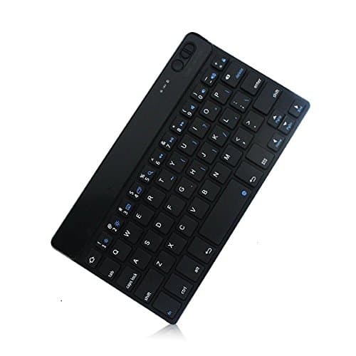 Ultra-Slim Bluetooth Keyboard Compatible with iPad 10.2-inch/iPad Air/iPad 9.7-inch/iPad Pro/iPad Mini, iPhone
