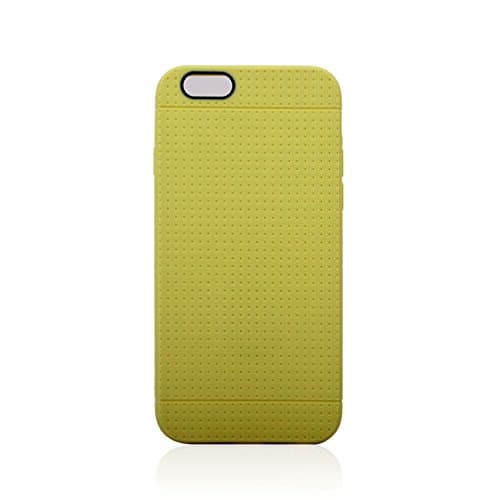 Raydes iPhone 6 (4.7 inch) Back Cover Case - Hive Pattern Series Soft Back Cover Case - Ultra Slim, Lightweight, Premium TPU, Soft Back Case Cover - Yellow