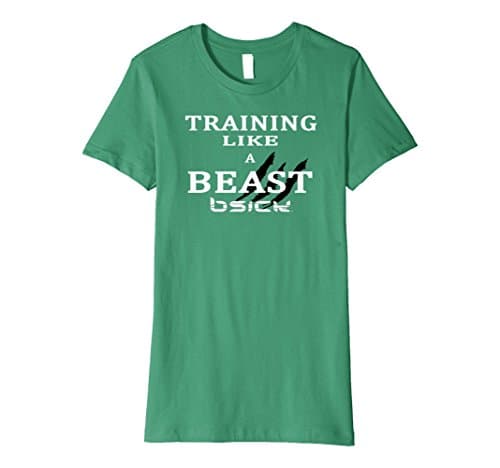 Womens Training Like A Beast BSick Performance TShirt Large Kelly Green