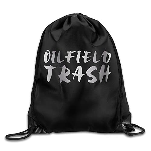 Outdoor Oilfield Trash Platinum Style Drawstring Backpack