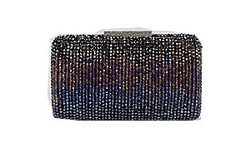 Sondra Roberts Clutch - Chevron Bead, Black