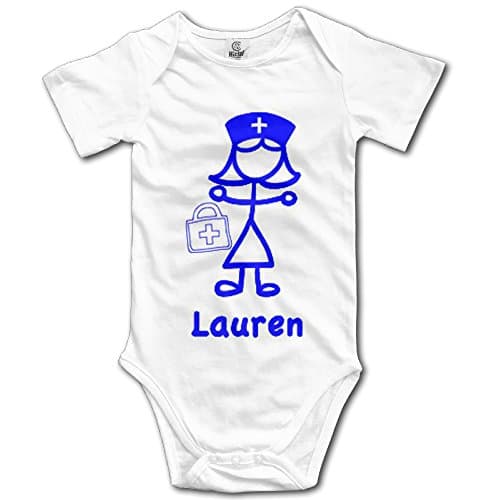 Nurse Unisex Bodysuit For Infant