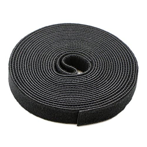 Spofit Cable Tie Roll Double Side Nylon Cable Strap Wire Management Fastening Tape (5 Yard)