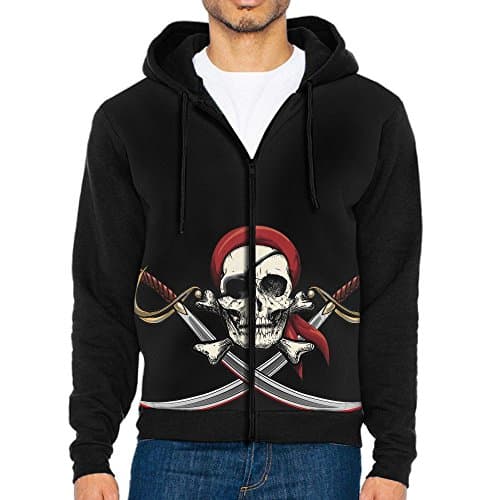 Samurai Japanese Skull Sword Katana MenWith Drawstring Pocket Baseball Jacket