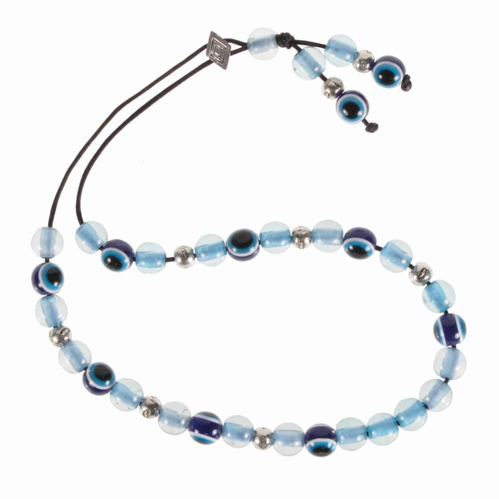 Evil Eye Worry Beads - Turquoise