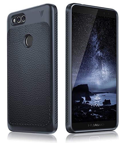 Honor 7X Case SunRemex Durable Armor with Full Body Protective and Heavy Duty Protection and 360 Degree Rotating Kickstand Design for Huawei Honor 7X Phone (Light Blue)