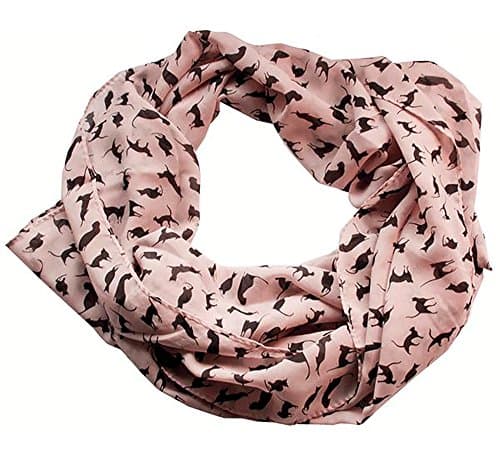 Meowingtons Clowder Cat Scarf (Pink)