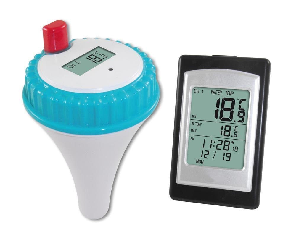 LingsFire Professional Wireless Digital Swimming Pool SPA Floating Thermometer (WT0122)