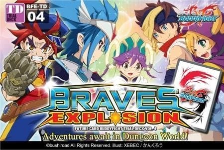 Future Card BuddyFight BFE-TD04 Braves Explosion Trial Deck by Future Card Buddy Fight