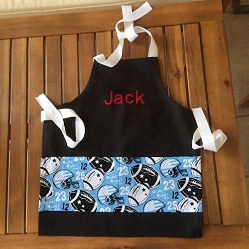 Baby boy toddler personalized apron includes name!