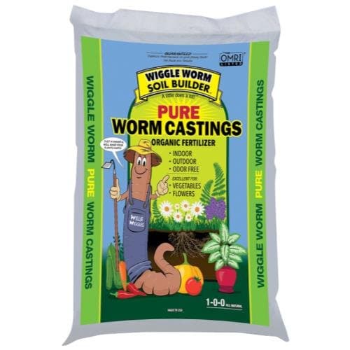 Wiggle Worm Soil Builder Earth Worm Castings 30 lb