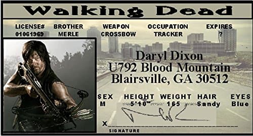 Daryl Dixon -Walking Dead - Collector Card