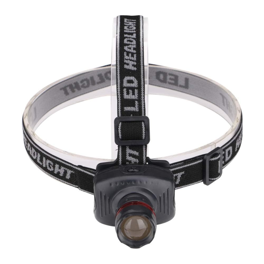 600 Lumen Headlamp LED Flashlight Frontal Lantern Zoomable Head Torch Light Bike Riding Lamp for Camping Hunting