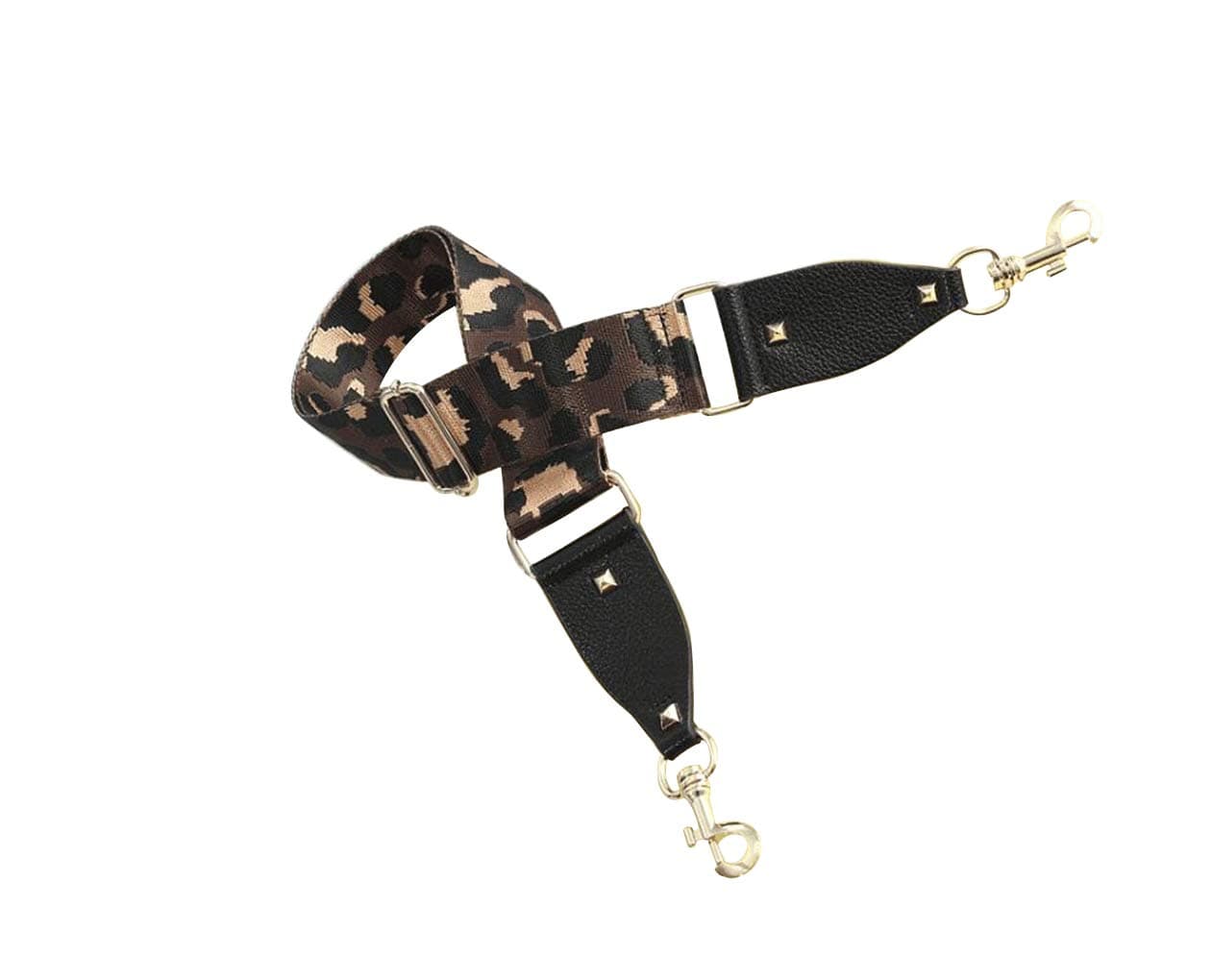 1.97"Wide Strap Adjustable Crossbody Bag Strap Replacement All-Match Canvas Strap Purse Strap Handbags Strap (Deep Coffee)