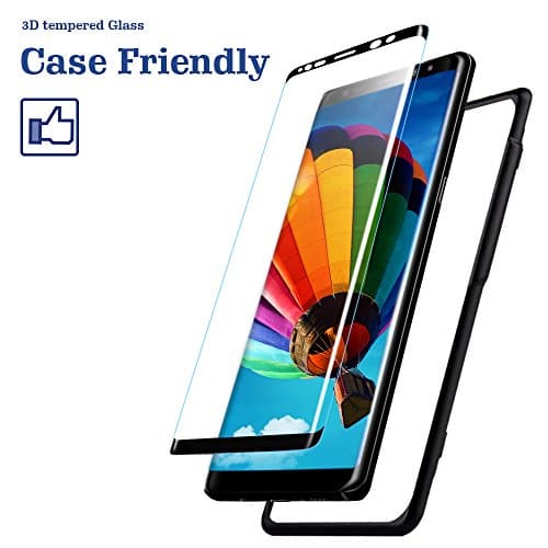 S8 Tempered Glass Screen protector Galaxy S8 screen cover [Case Friendly] Touch Sensitive [with Installation Tray] TANAAB