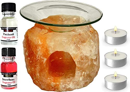 Incense Burner in Himalayan Rock Salt