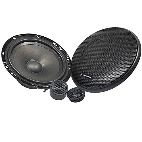 Ampire 2-Way Component 165 mm Speaker/Speakers for Dodge Challenger 08- Front or Rear Range
