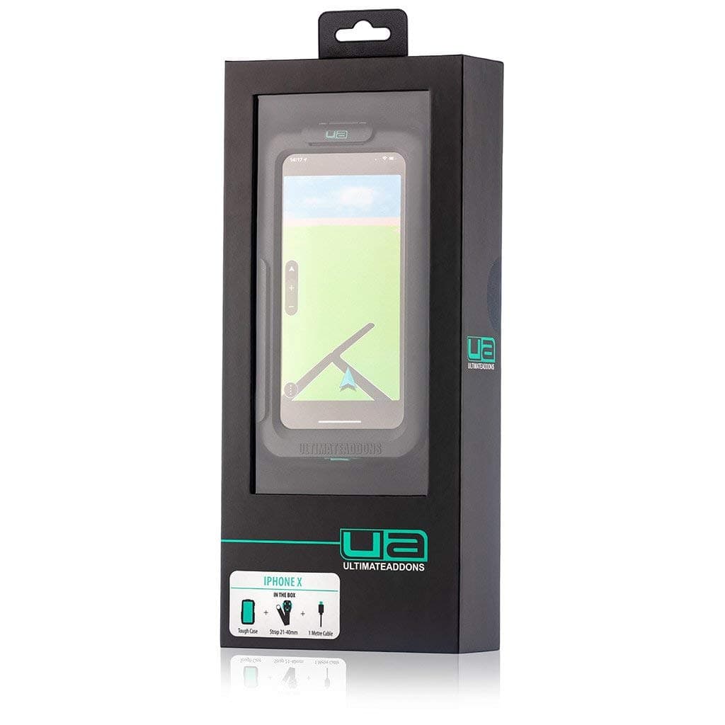 Ultimateaddons Tough Case Motorcycle Mount Kit for Apple iPhone X/Xs/10