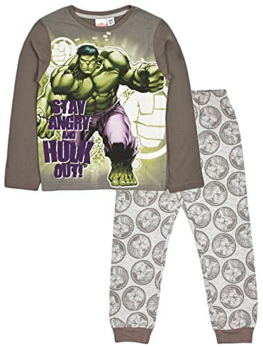 Marvel The Incredible Hulk Boys Long Pyjamas Pjs