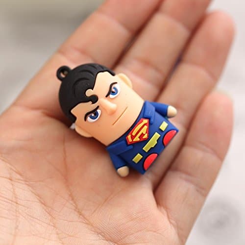 Pendrive Superman USB 2.0 Flash Drive 16GB Super Man Pen drive Memory stick U Disk
