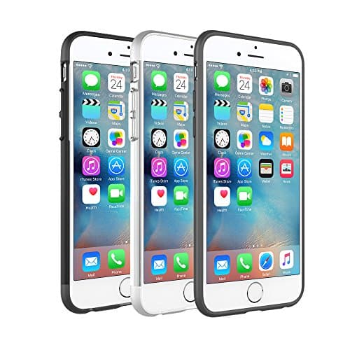 Stylish iPhone 6/6s case, 3 Cases Combo Pack (Genesis White, Genesis X black, and Genesis Grey)