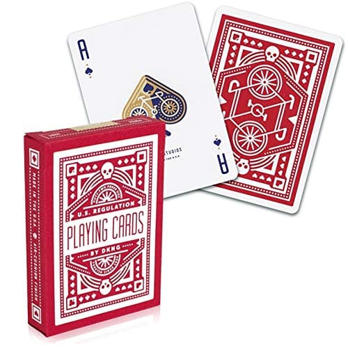 Tavoloverde Playing cards DKNG Red Wheels