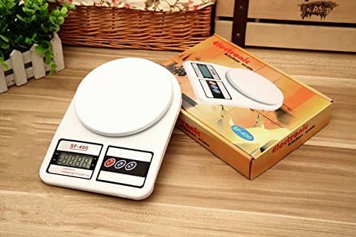 Sopernex Shoppy Ks Digital Kitchen Weighing Scale,White