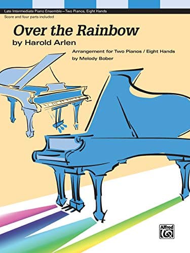 Over the Rainbow: For 2 Pianos, 8 Hands, Sheet