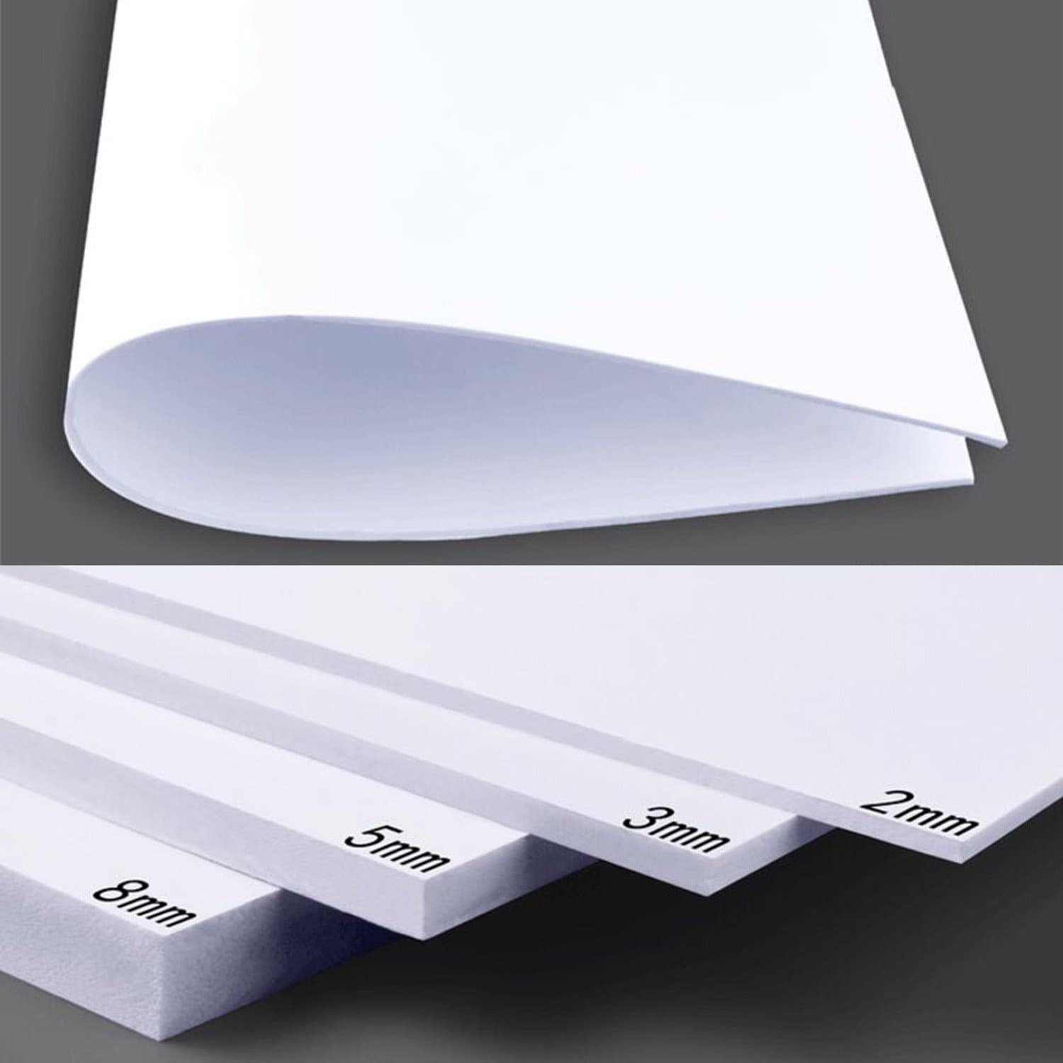Pvc Foam Board Plastic Flat Sheet Board Model Plate Braiding Plate Braided Weaving Board (3002002mm)
