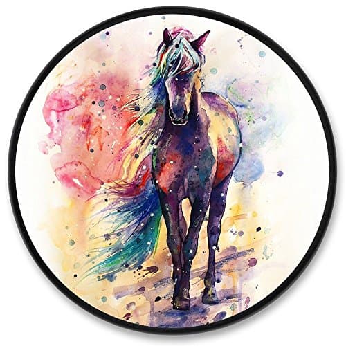Cell Phone Holder, Multi-Function Mounts and Stands , Pop Grip Socket for Smartphone and Iphone(Painted Horse)