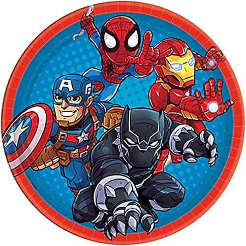 Marvel Super Hero Adventures Large Paper Plates (8ct)