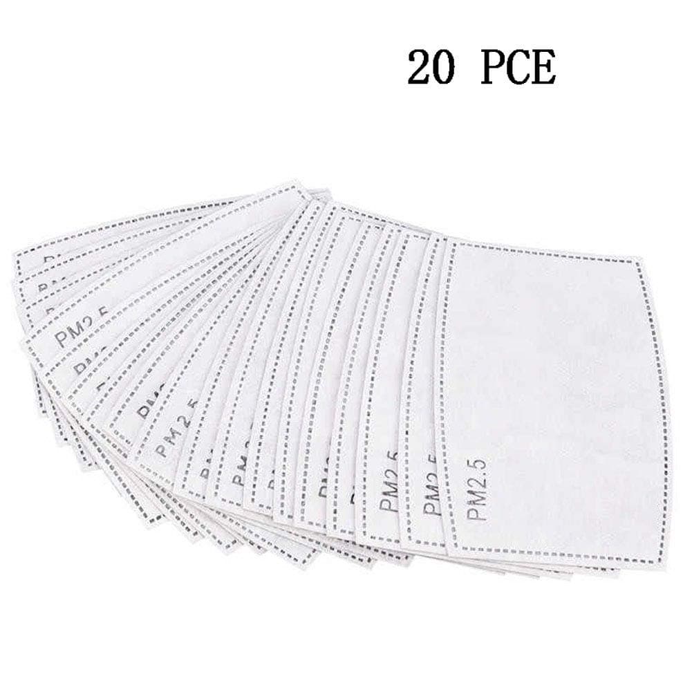 qiju Activated Carbon Filter Replaceable Anti Haze Filter Paper (20 PCE)