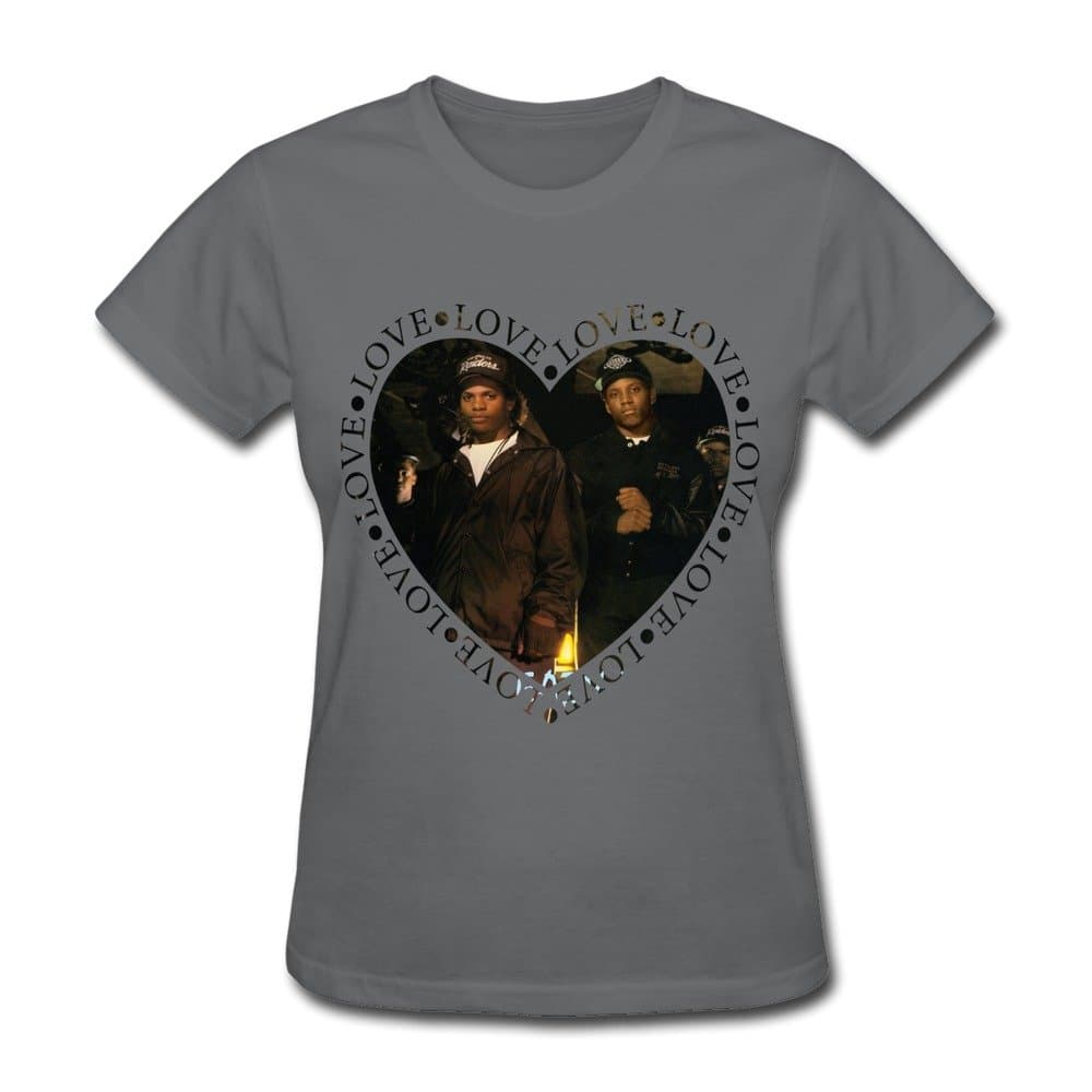 DONVAN Women's Love Eazy-E Eazy Duz It T-Shirt
