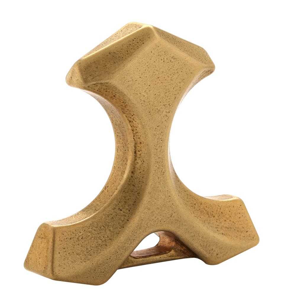 Wogoboo Copper Brass Multi Function Window Breaker Outdoor Pocket KeyChain EDC Tool