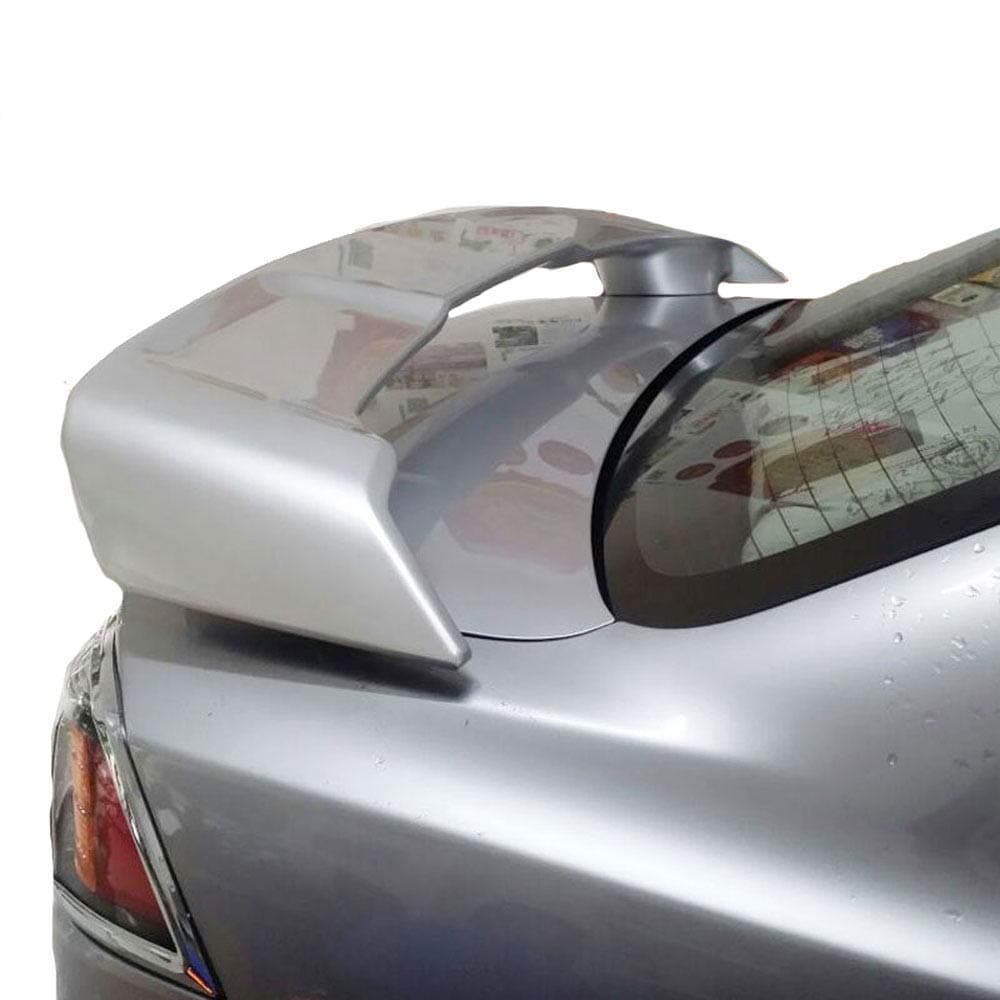 TERMALY Compatible With/Replacement For Trunk Spoiler For Mitsubishi Lancer Wing God 2010 2011 2012 2013 2014 2015 2016, Tail-Free Punching, Car Rear Wing,Abs Spoiler,Quick Installation,Silver-2015