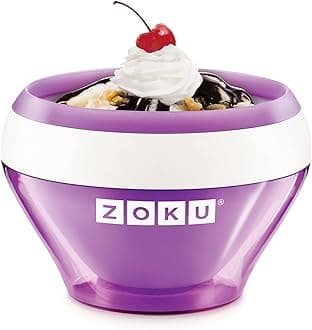 Zoku Purple Ice Cream Maker, Instant Ice Cream Maker