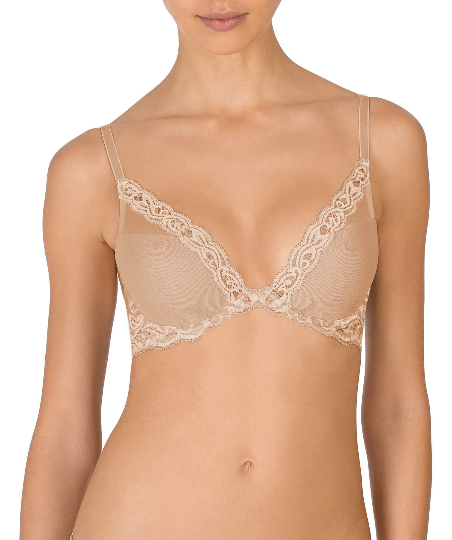 NatoriFeathers Contour Plunge Bra