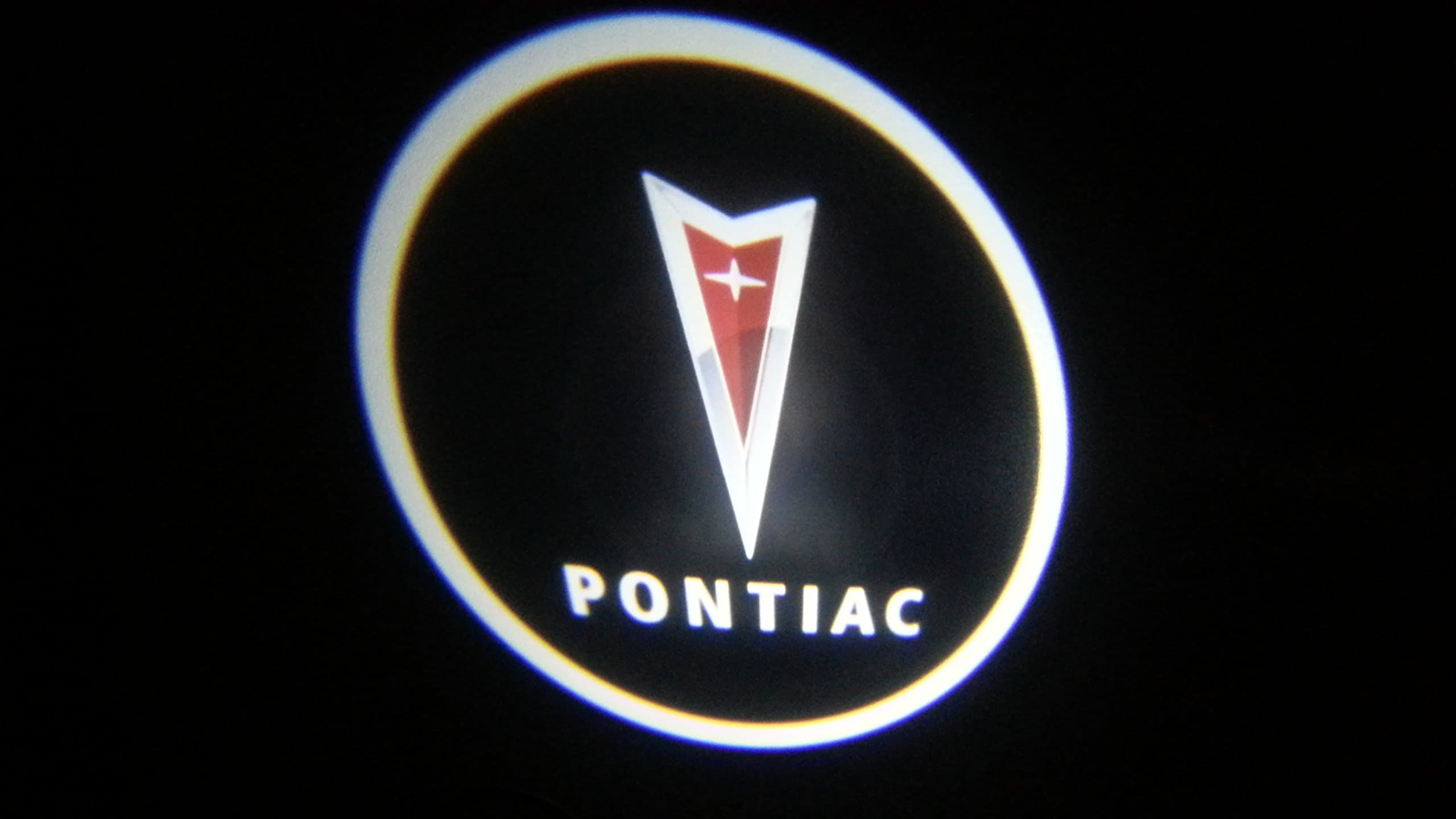 WIRELESS Pontiac Ghost Door Logo Projector Shadow Puddle Laser Led Lights (Qty 2) FROM USA