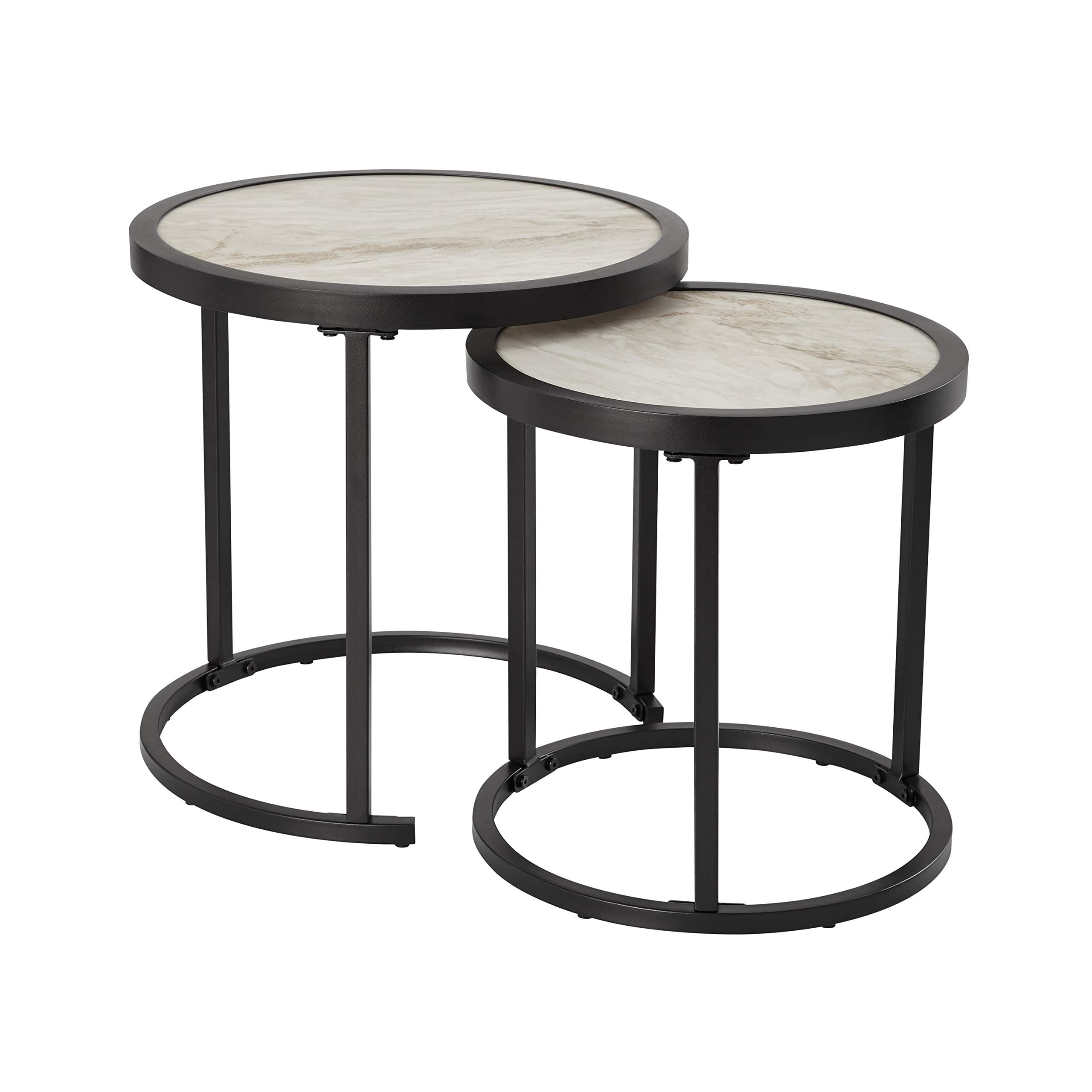 Better Homes & Gardens River Oaks 2 Piece Nesting Side Tables