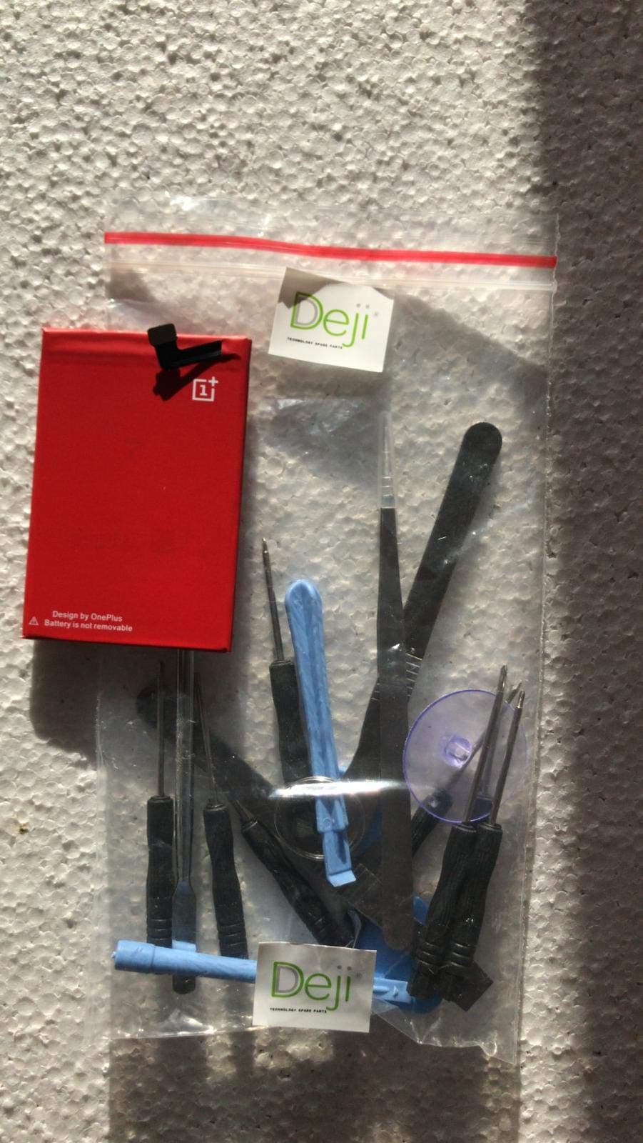 OnePlus Original Replacement Battery BLP597, Compatible with OnePlus 2 Phone 3300mAh Bulk Packaing - with Free Deji Opening Tools