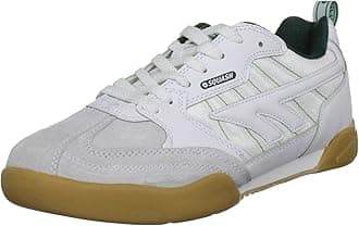 Hi Tec Men's Squash Classic Trainers, White Dark Green, 3.5 UK