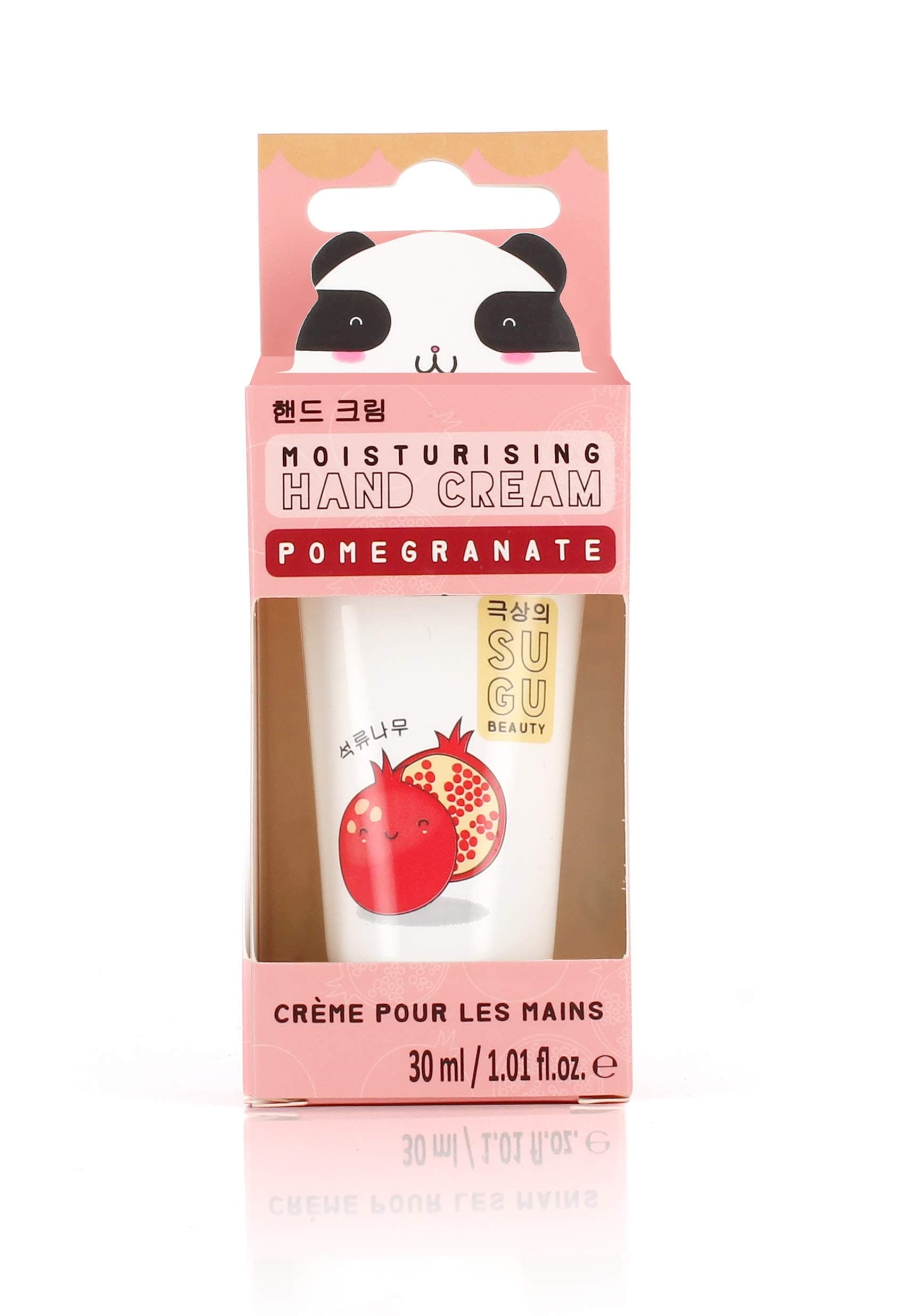 SUGU Panda Hand Cream, Pomegranate