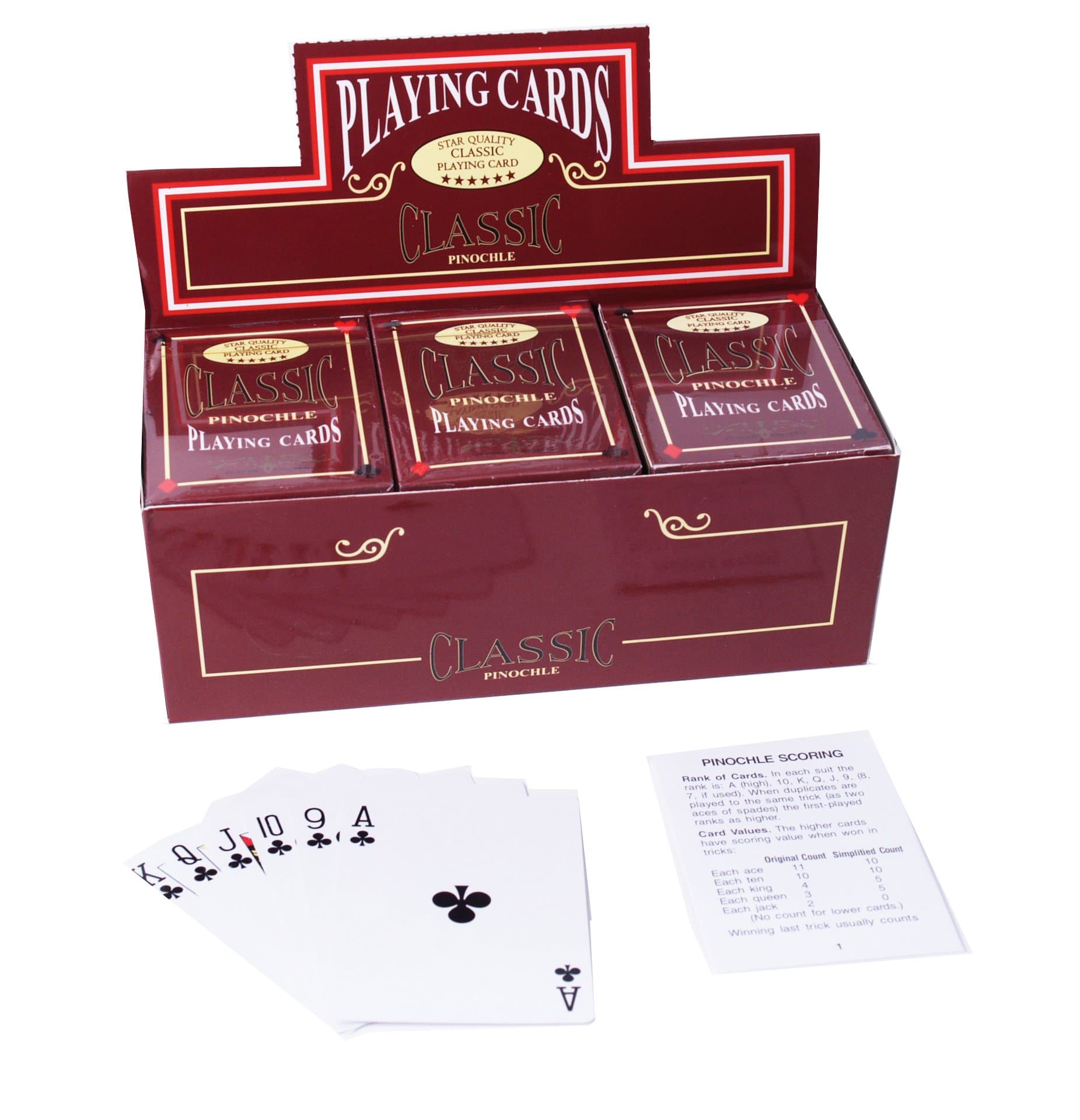 Pinochle 12 Decks Playing Cards