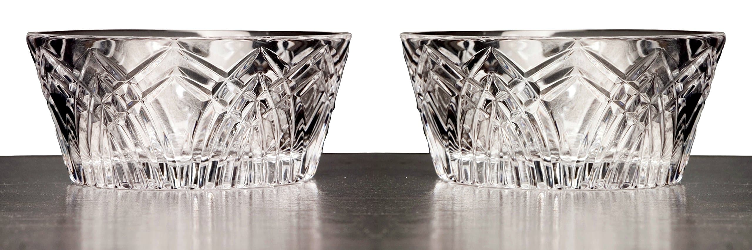 Crystal Nut Bowl-Mouth Blown