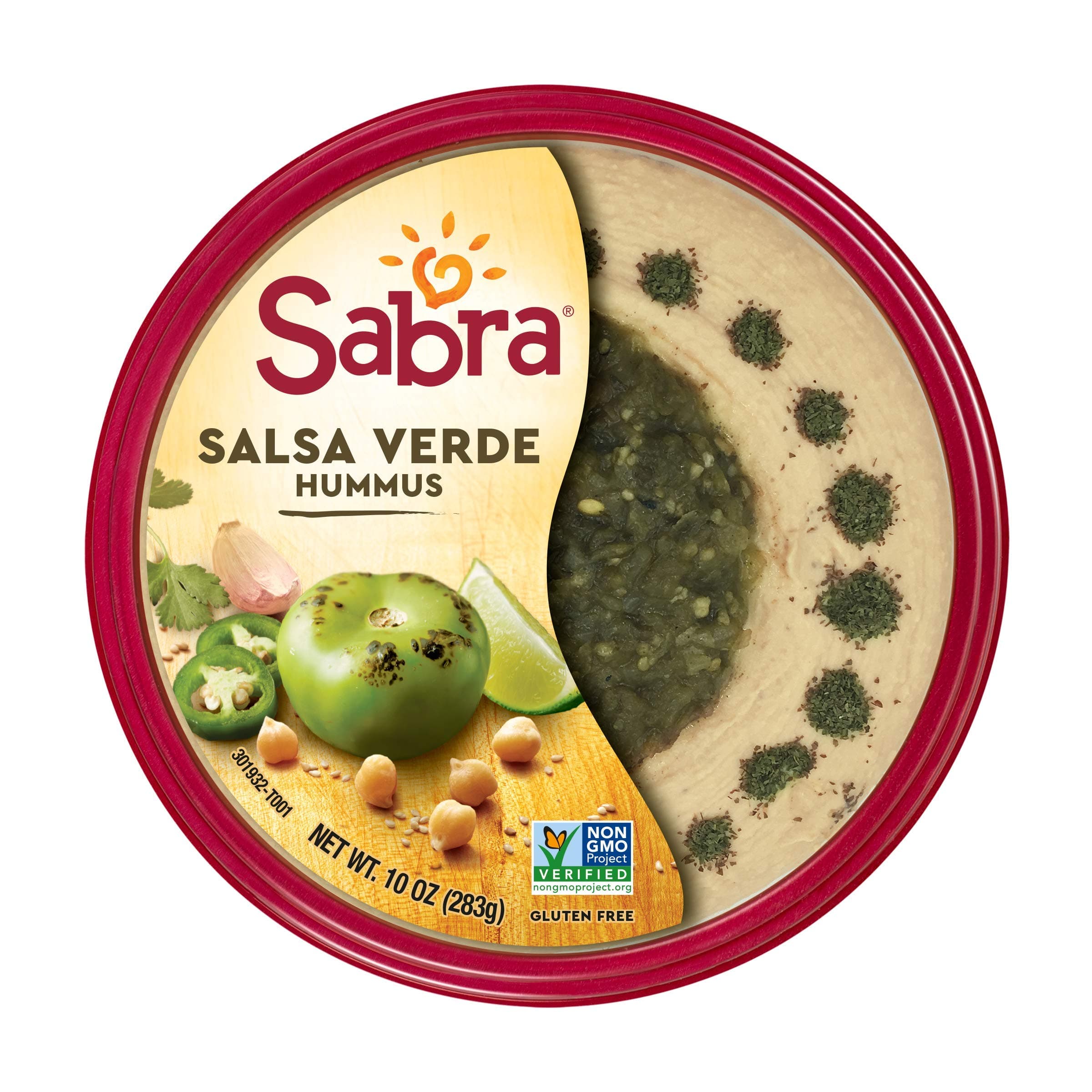 Sabra Salsa Verde Hummus, 10 oz