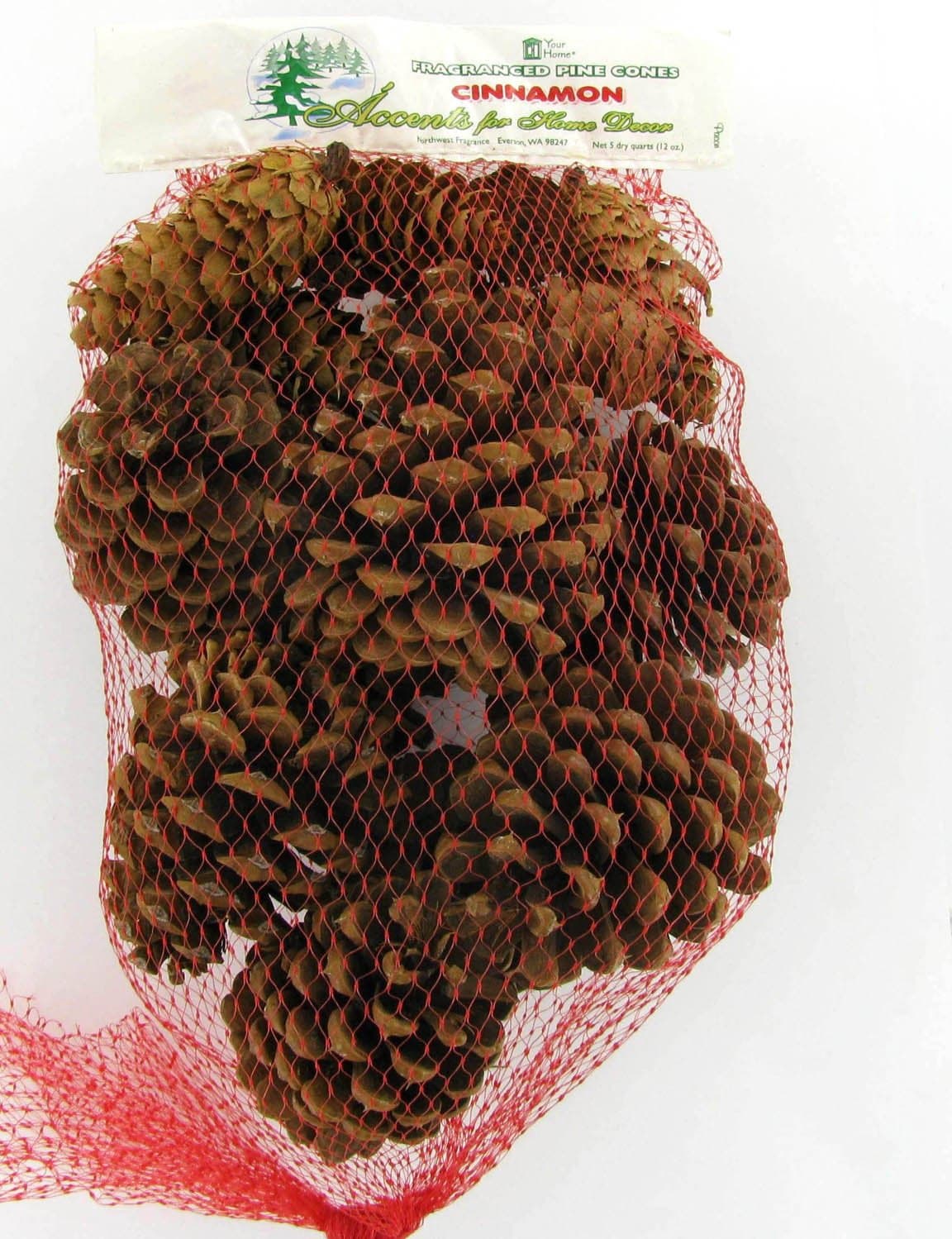 Cinnamon Scented Pinecones 12 Ounce Bulk Bag