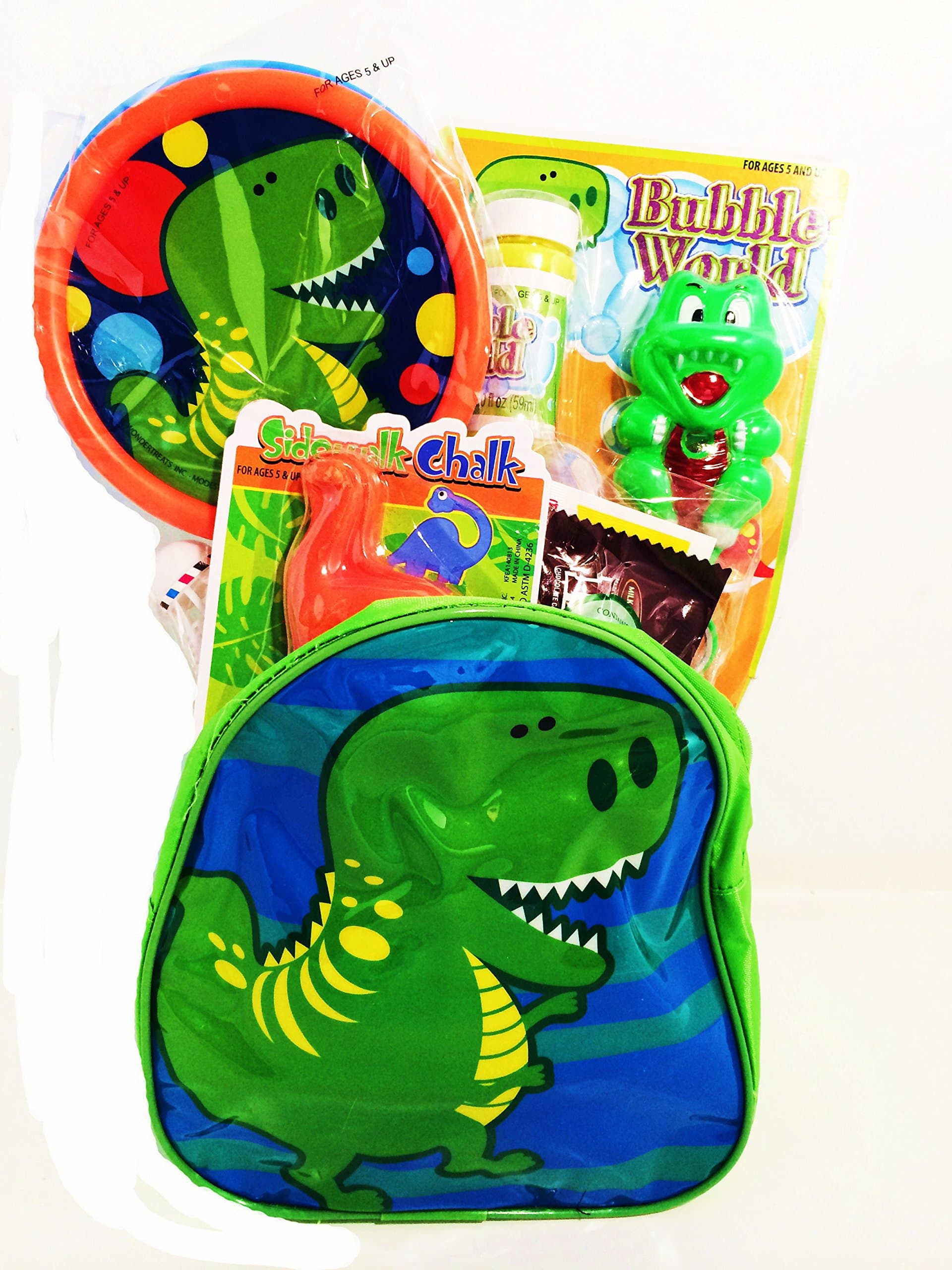 Twiitz Giftz Shark Themed Toy and Candy Easter Basket with Backpack - Fun Gift for Pre School Kindergarten Grade Boys