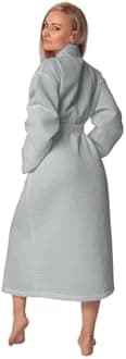 BAGNO MILANO Women's Robes, Waffle Robes For Women, Turkish Cotton Bathrobes For Women