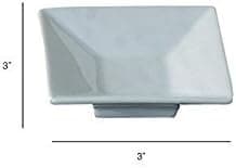 Mini Modern Porcelain Plate 3.15 inches 10 count box