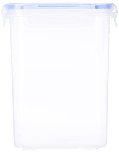 Aristo Lock & Fresh 223 Plastic Storage Container For Storing grains, pulses, rice, wheat etc- 3570 ML, Transparent Clear, (22.5 x 13.5 x 17.5) cm